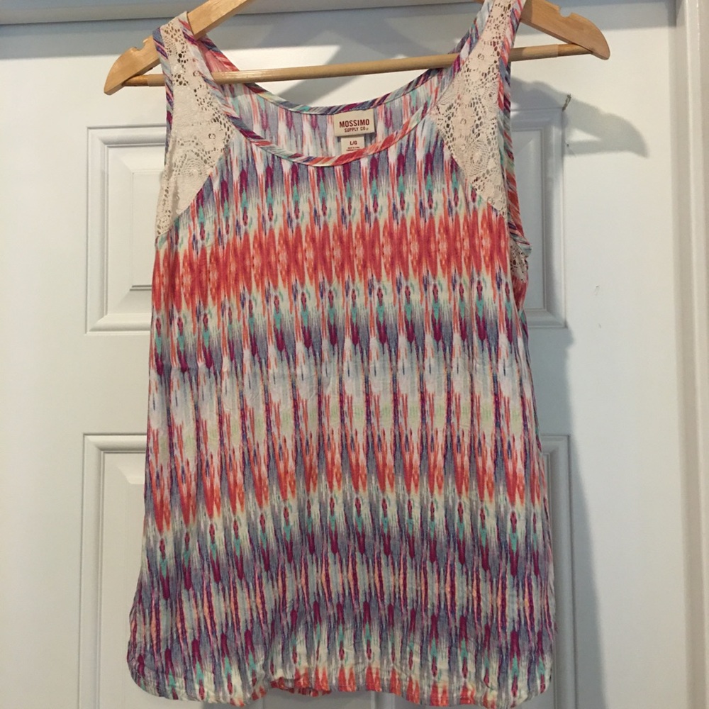 Mossimo tie dye tank - size large